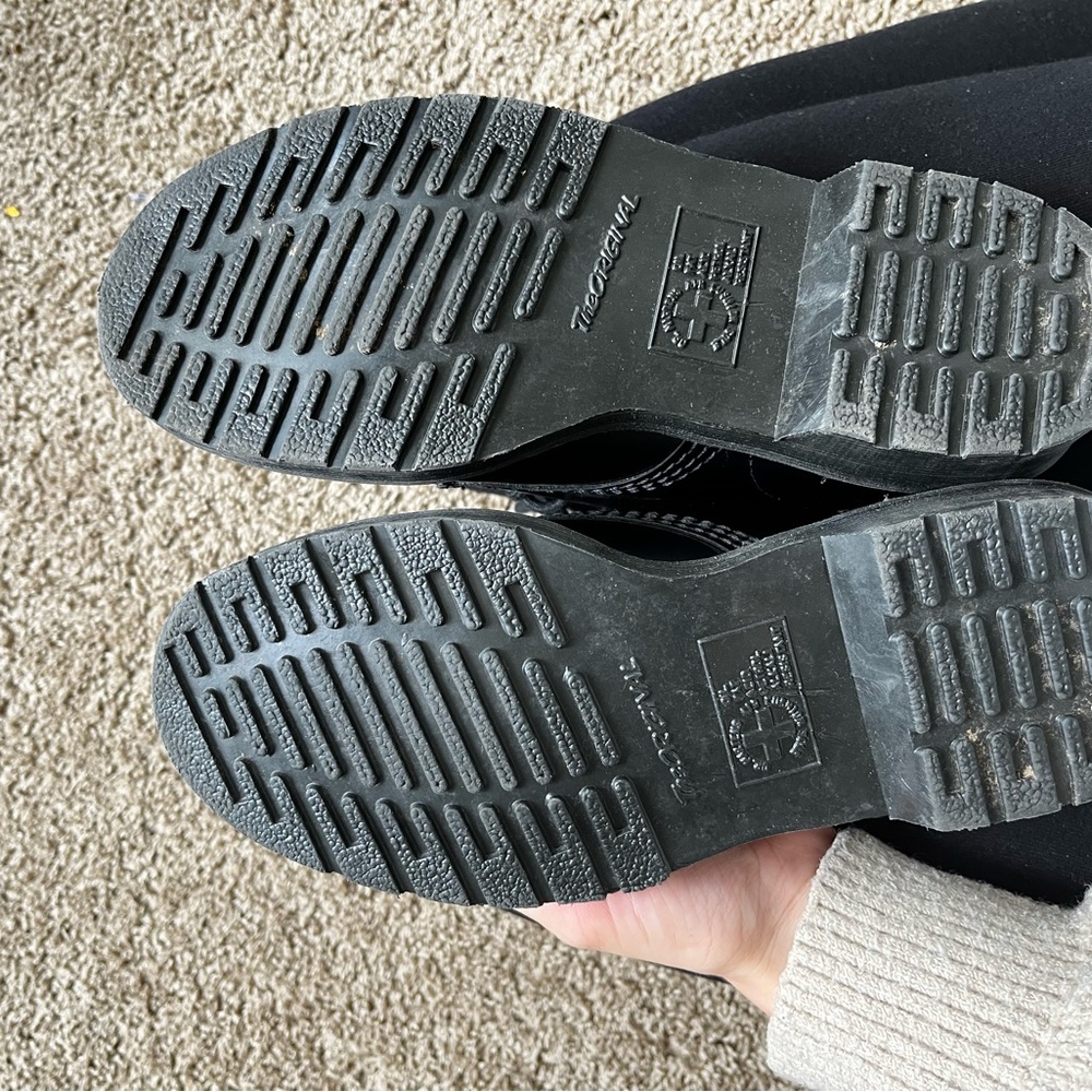 1460 Mono smooth leather lace up boot by Dr. Marten - Picture 9 of 13